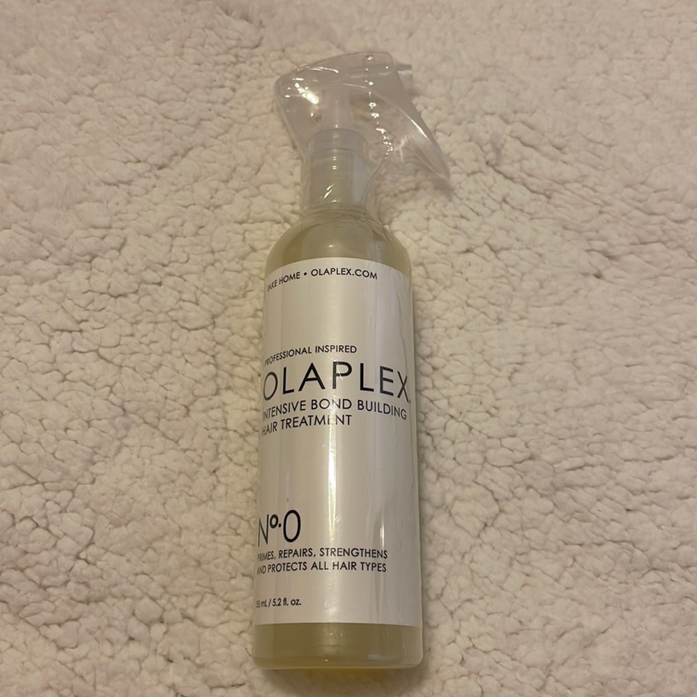Olaplex No0 intensive bond building hair treatment primes protects all hair type